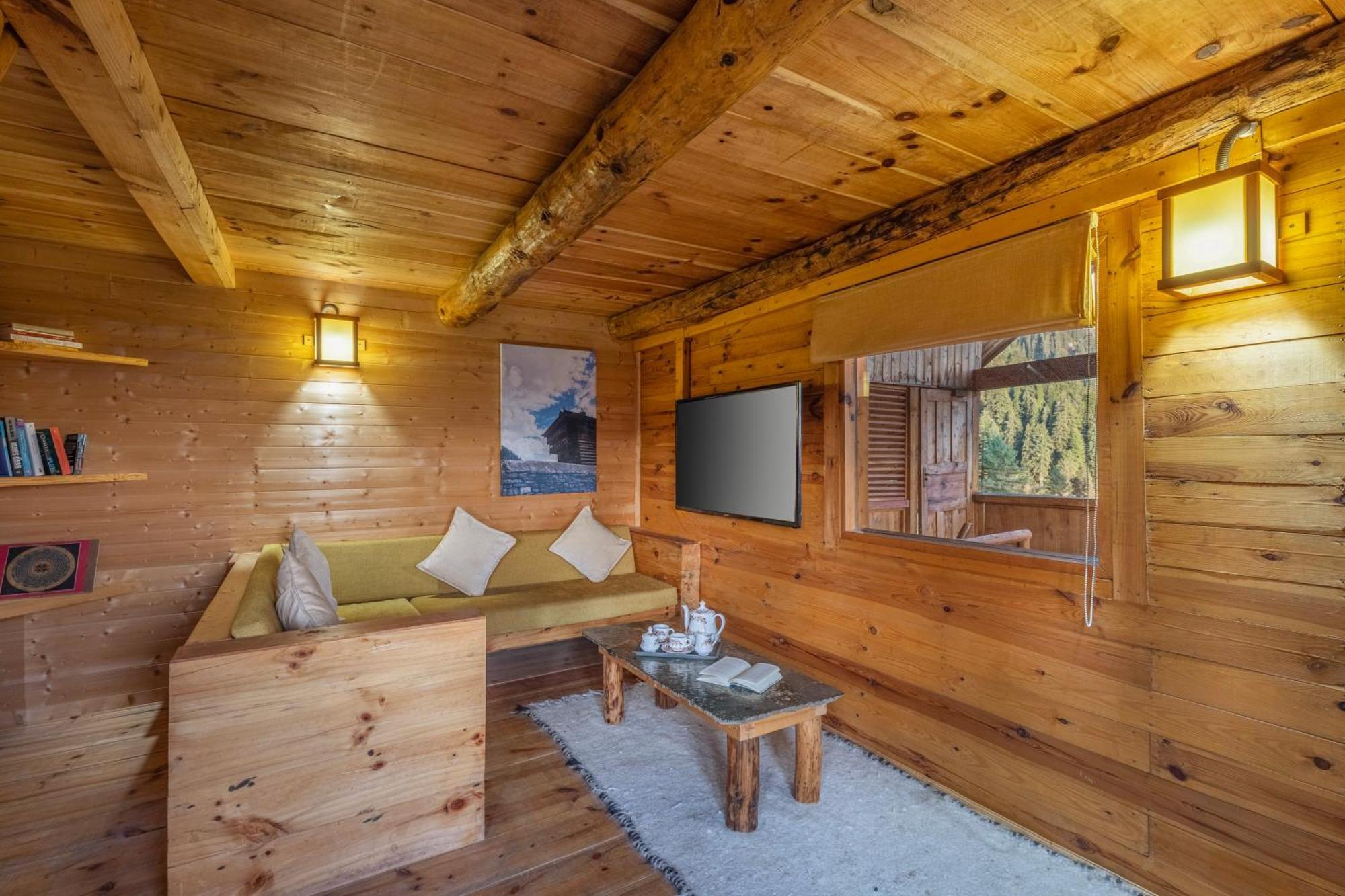 Elivaas 1 Bhk Premium Cottage With Sauna - Everly Shimla Exteriör bild