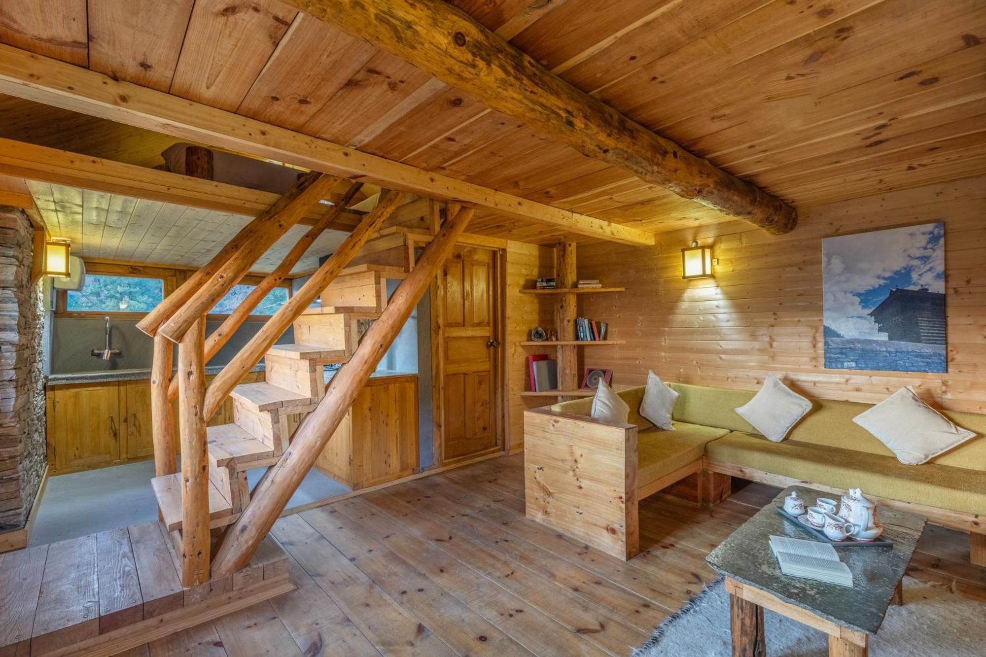 Elivaas 1 Bhk Premium Cottage With Sauna - Everly Shimla Exteriör bild